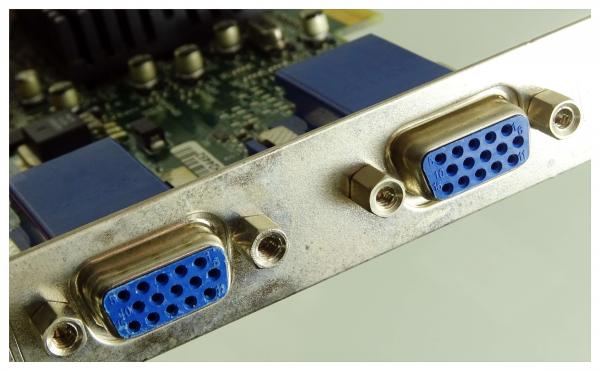 Matrox G450, 2x VGA, AGP-Grafikkarte