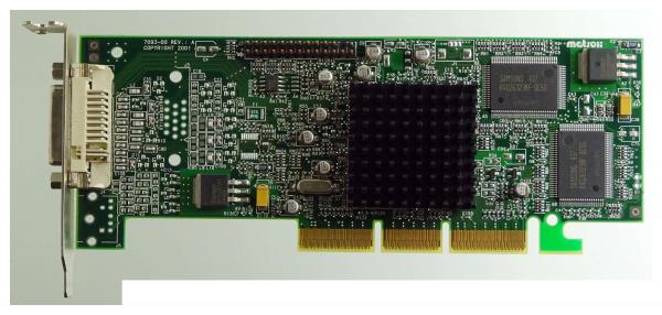 Matrox G450 AGP-Grafikkarte DVi Dual LP