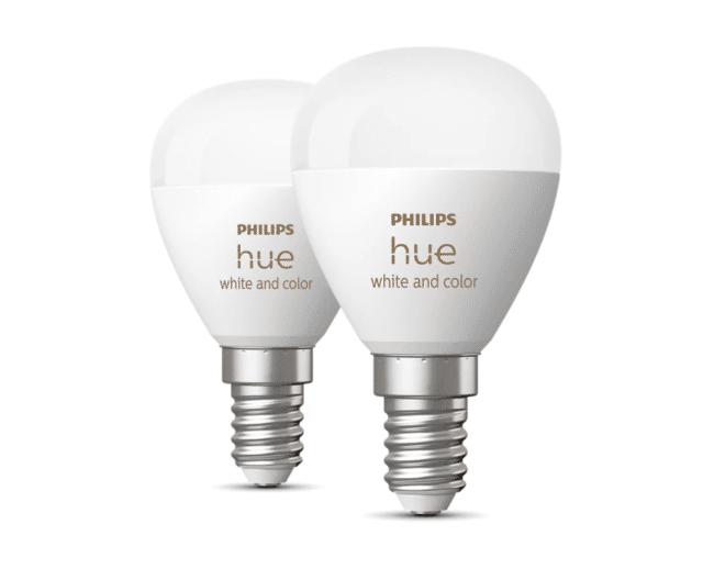PHILIPS 929003573602 Hue White & Color Ambiance Luster E14 2er Pack – Neuware