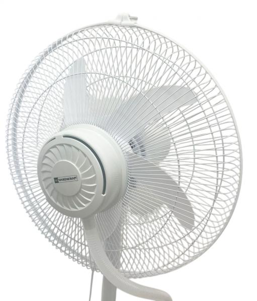 Warenkraft Standventilator mit Wasser Spr&uuml;hnebel Ventilator leise Oszillation 70 Watt