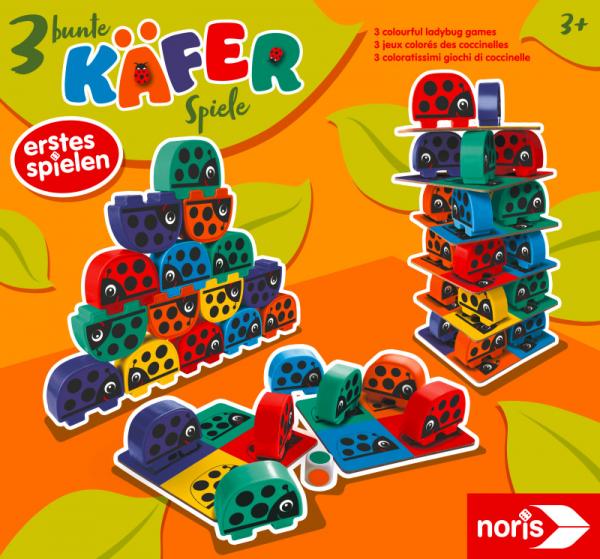 3 bunte K&auml;ferspiele