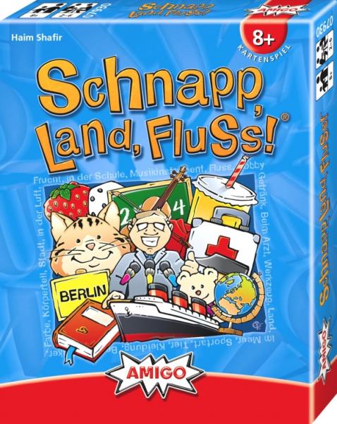 Amigo 07930 - Schnapp, Land, Fluss! - Kartenspiel