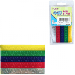 Stickers star 1.2 cm 440 pieces