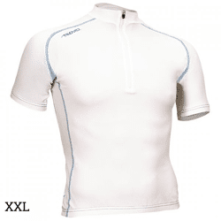 Avento Radtrikot 81BH azurblau/weiß Größe XXL 102