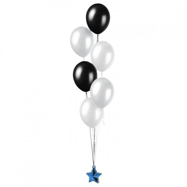 Ballongewicht Star blau 10 cm