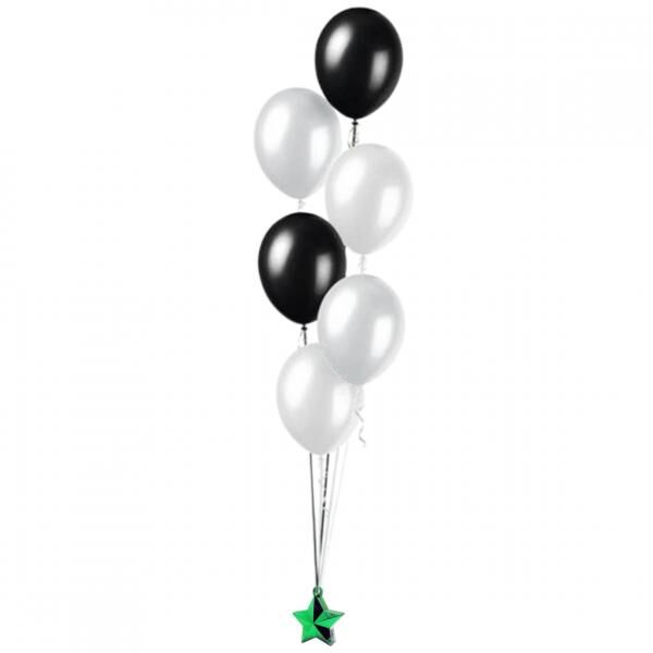 Ballongewicht Star grün 10 cm