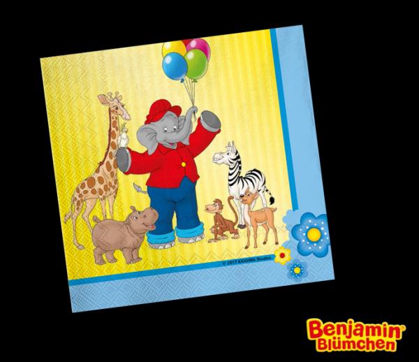 BENJAMIN BL&Uuml;MCHEN - 20 St&uuml;ck Servietten - 33 x 33 cm