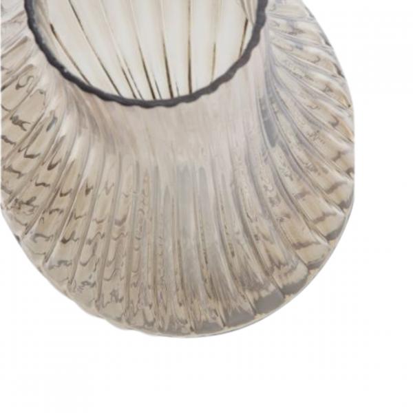 BePureHome Vase Toot geräuchertes Glas 34 cm