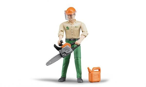 Bruder 60030 - bworld Forestry worker with accessories