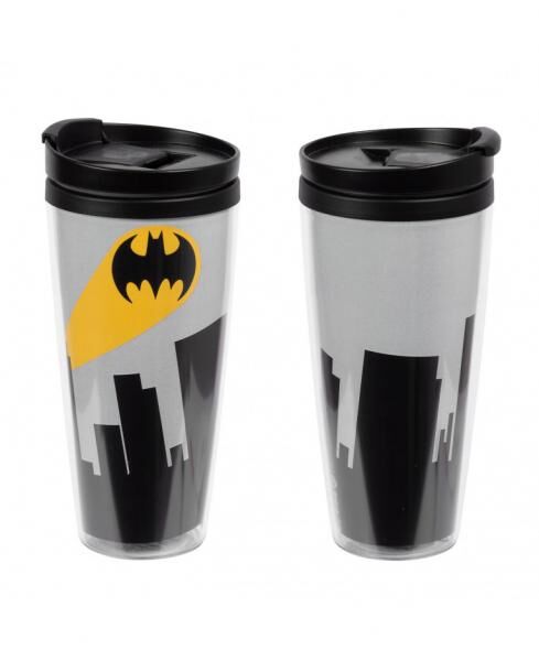 DC Comics Mug To Go "Batsign", 250 ml