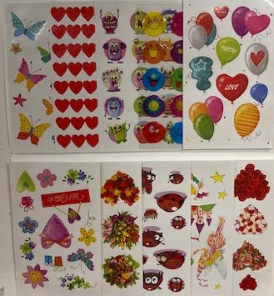 Dekosticker 10 B&ouml;gen