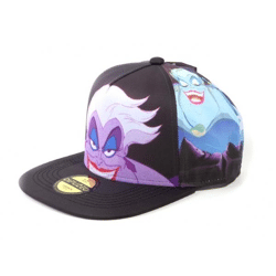 Disney - Little Mermaid Ursula AOP Snapback Cap