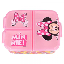 Disney Minnie Mouse - Brotbox mit 3 Fächern