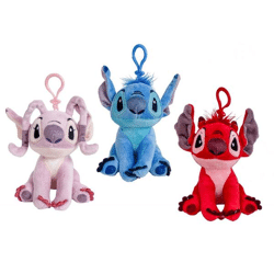 Disney Stitch 3D BagClip - 3 assorted - 12 cm