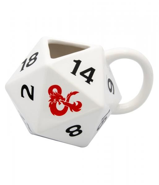 Dungeons & Dragons - D20 Dice 3D Keramiktasse