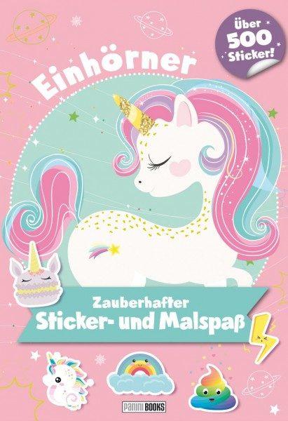 Einh&ouml;rner: Zauberhafter - Sticker- und Malspa&szlig;