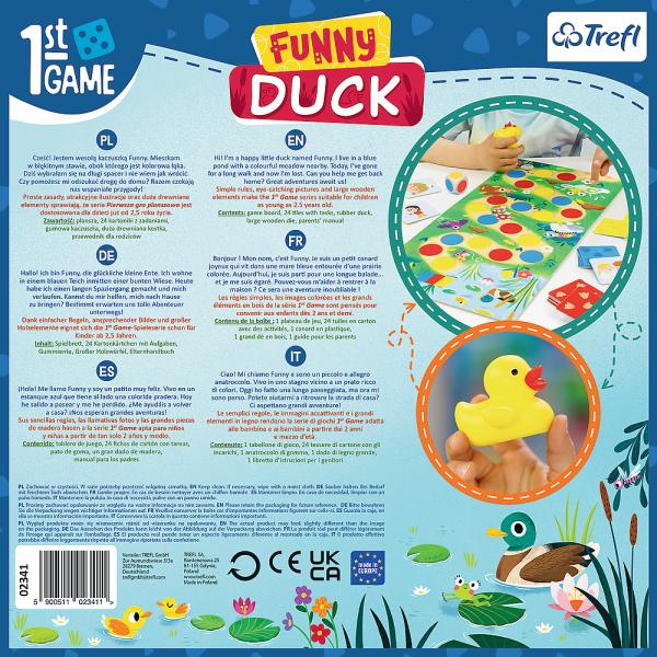 Erstes Spiel - Funny Duck - Brettspiel