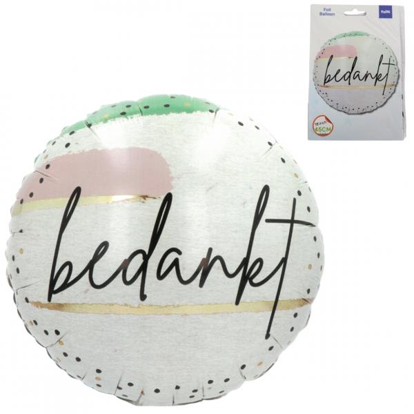 Folat Folienballon Thank You 45 cm
