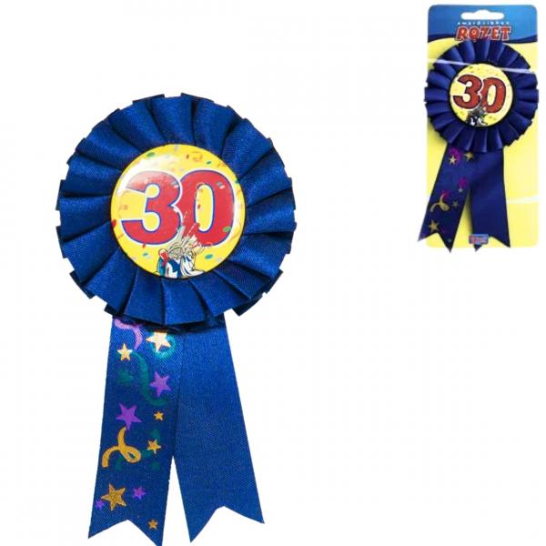 Folat Rosette 30 Jahre 8 cm