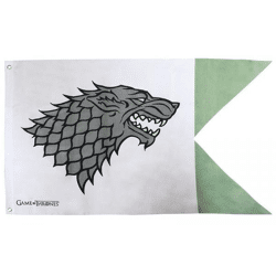 GAME OF THRONES - Flag Flagge Banner Stark (70x120cm)