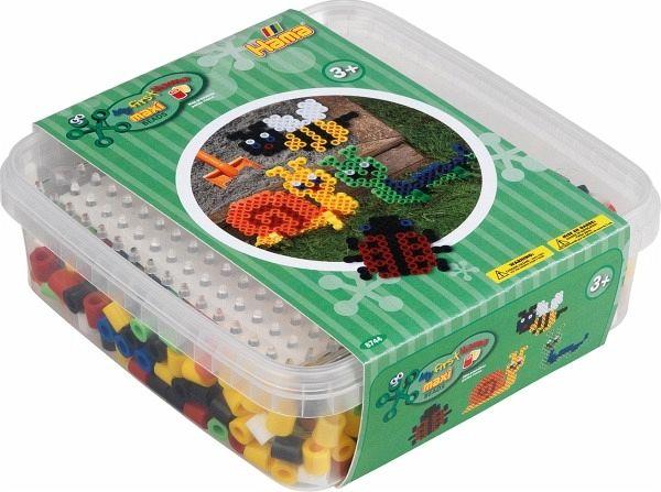 HAMA 8744 - Maxi B&uuml;gelperlenbox, 600 St&uuml;ck