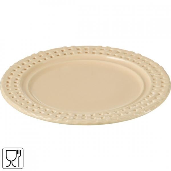 J-Line plate peach 20 cm
