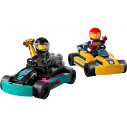 LEGO® 60400 City Fahrzeuge - Go-Karts mit Rennfahrern (99 Teile)