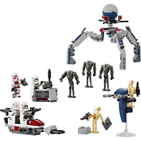 LEGO&reg; 75372 Star Wars&trade; - Clone Trooper&trade; & Battle Droid&trade; Battle Pack (215 Teile)