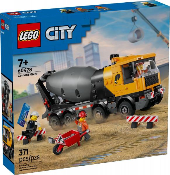 LEGO&reg; City Fahrzeuge - Betonmischer (371 Teile)