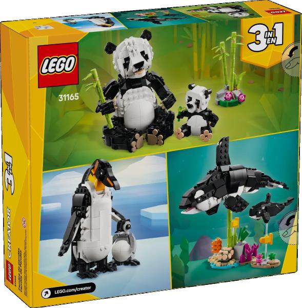 LEGO&reg; Creator 31165 - Wilde Tiere: Pandafamilie (626 Teile)