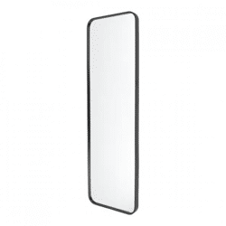 Len-Fra Wandspiegel Memphis schwarz 40 x 130 cm
