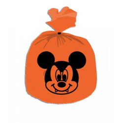 Mickey Halloween - 6 Decoration Bags