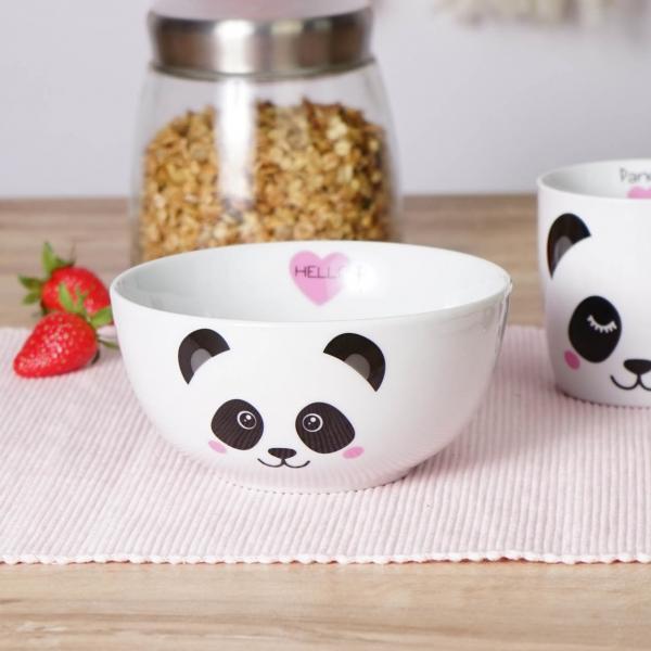 M&uuml;slischale Panda Gesicht 550ml