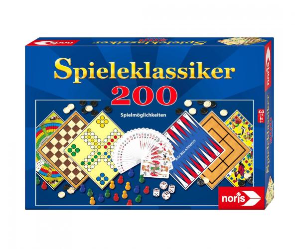 Noris - Spielesammlung mit 200 Spielm&ouml;glichkeiten