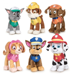 Paw Patrol - Plüschfiguren 6-fach sortiert, 19cm