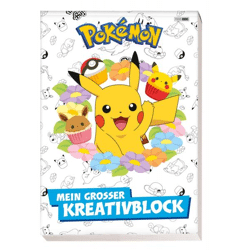 Pokémon: Mein großer Kreativblock - Malblock