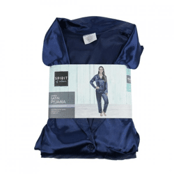 Pyjama satin blau sortiert Größe B-Wahl