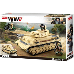 Sluban M38-B0693 - Army WWII - Deutscher Panzer