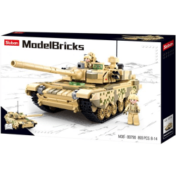 Sluban M38-B0790 - Model Bricks - Kampfpanzer