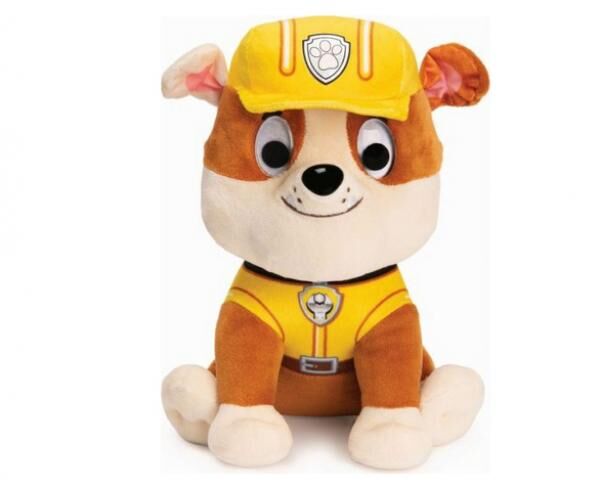 Spin Master 48321 - Paw Patrol Pl&uuml;schfigur Rubble, 23cm