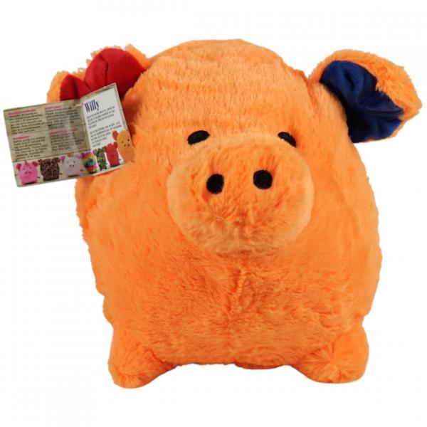 Soft toy Funky Piggy orange 30 cm