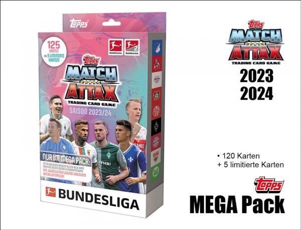 Topps Match Attax Bundesliga 2023/2024 - MEGA PACK