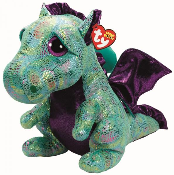 Ty 37099 - Cinder Drache gr&uuml;n - Beanie Boos - Pl&uuml;sch 42 cm