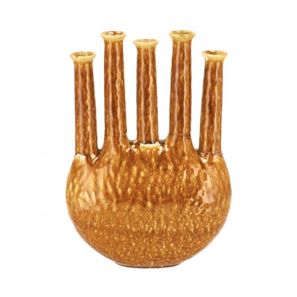 Vase Inga Jahra braun 38 cm