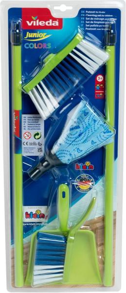 Vileda - Wischmopp Set "Color line", gr&uuml;n, 4-tlg.