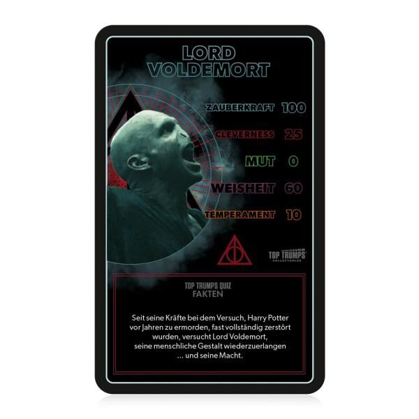 Winning Moves 64046 - Top Trumps: Harry Potter - Die Dunklen K&uuml;nste Sammlerst&uuml;cke