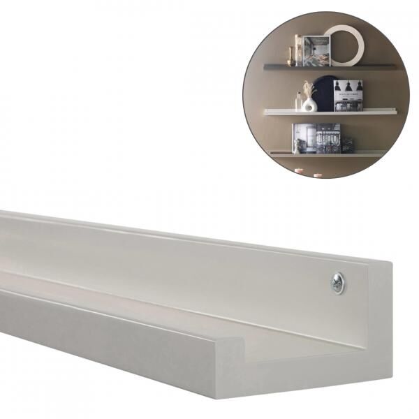 WOOOD Wandregal Studio Nebel 120 cm