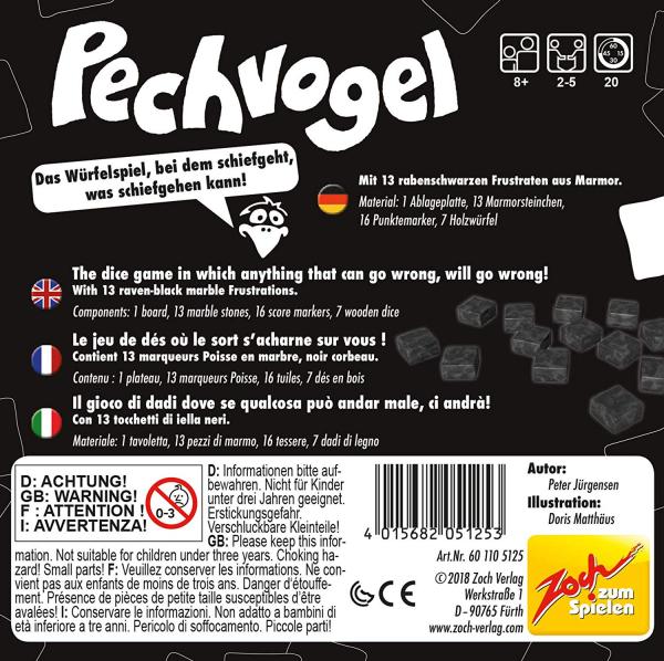 Zoch - Pechvogel - W&uuml;rfelspiel