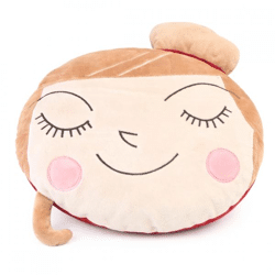 Ateliers du Linge cushion with storage compartment pink 30 x 40 cm