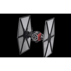BANDAI First Order Special Forces TIE Fighter Bandai Modellbausatz zum Zusammenstecken Star Wars 1:72